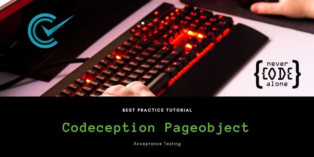 Codeception Tutorial Best Practice Pageobject