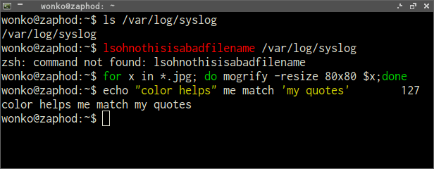 oh-my-zsh Syntax Highlighting Plugin