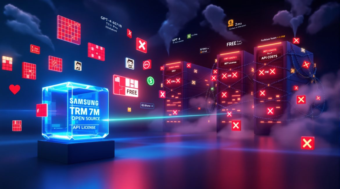 Surreal: Samsung's Open Source SLM triumphiert über proprietäre KI-Giganten