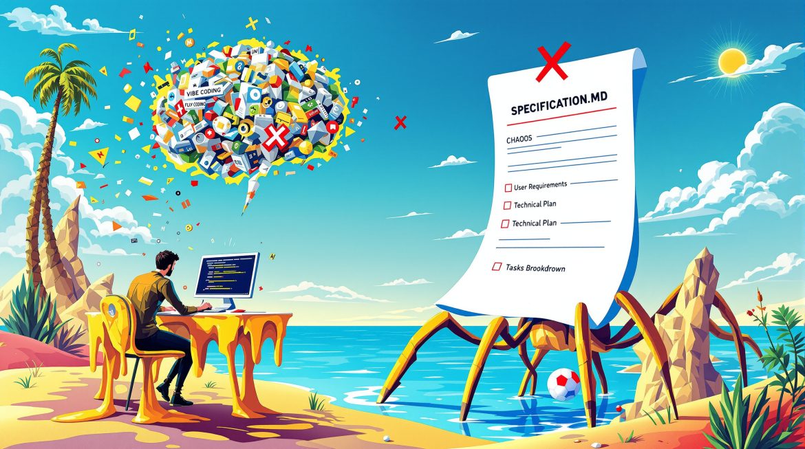 Dalí-Stil: Workflow von Chaos-Coding zu Spec-driven Development mit AI Tools