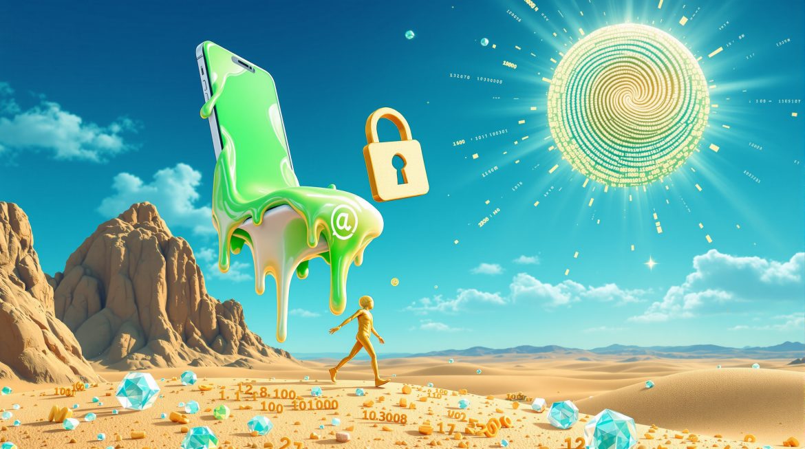 Surreale Darstellung: WhatsApp wandelt Telefonnummern in sichere Benutzernamen