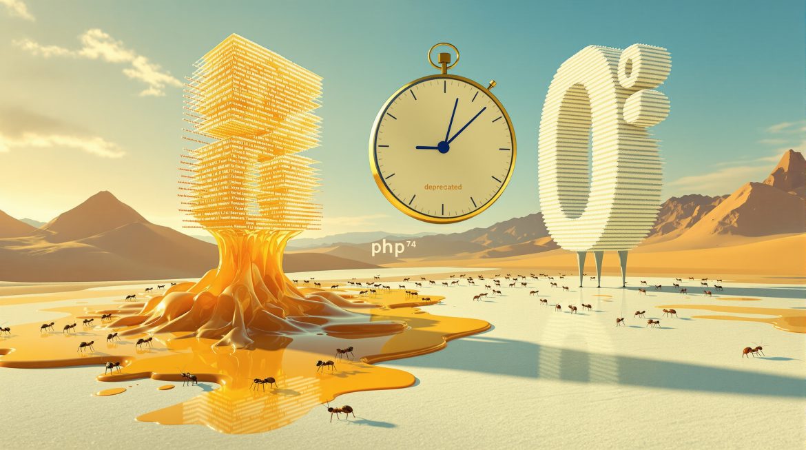 Schmelzendes XML-Dokument wird zu YAML und PHP Config im Dalí-Stil umgewandelt