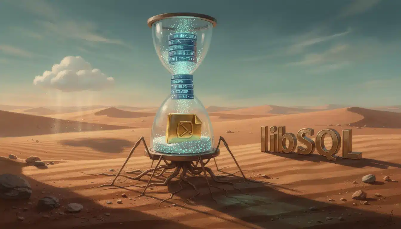 Schmelzende Datenbank-Sanduhr wird zu persistenter lokaler SQLite-Datei im Dalí-StilTeilenProjektinhaltBlog PostVon dir erstelltFüge PDFs, Dokumente oder andere Texte hinzu, um sie in diesem Projekt als Referenz zu verwenden.