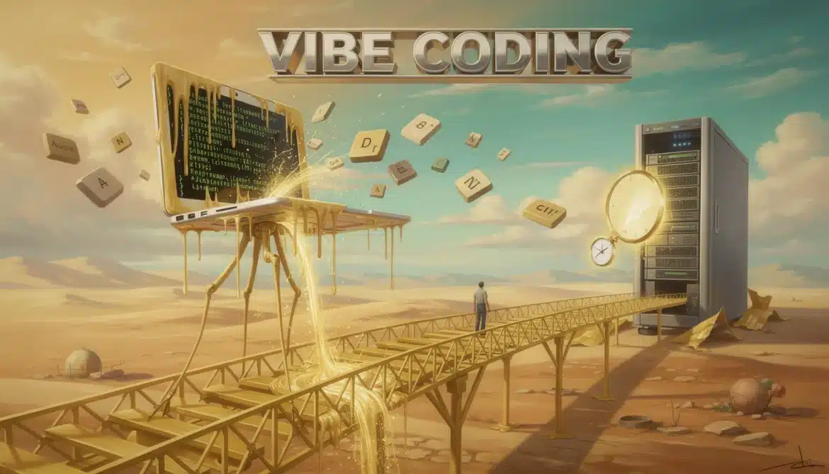 Surrealer schmelzender Laptop mit Code-Brücke zum Server im Dalí-StilTeilenArtefakteAlles herunterladenBild metadatenDokument · MD Flux pro image promptDokument · MD Blog postDokument · MD Seo metadatenDokument · MD ProjektinhaltBlog PostVon dir erstelltFüge PDFs, Dokumente oder andere Texte hinzu, um sie in diesem Projekt als Referenz zu verwenden.